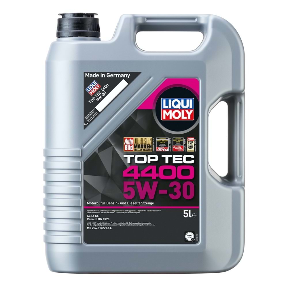 Liqui Moly Top Tec 4400 5W-30 5 lt Motor Yağı - 2024