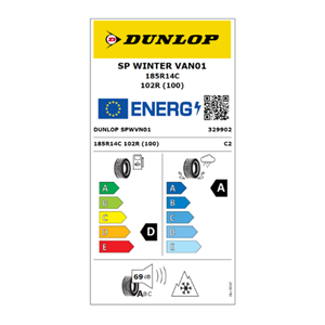 Dunlop SP Winter Van 01 185R14C TL 102R