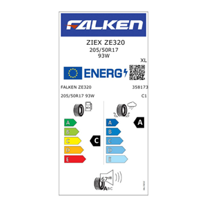 Falken Ziex ZE320 205/50R17 TL 93W XL