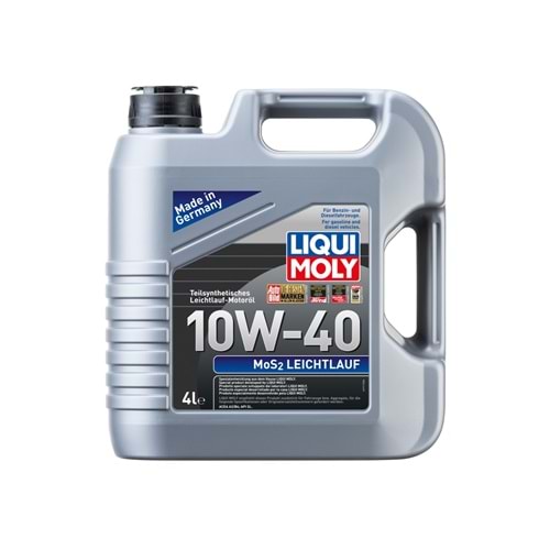 Liqui Moly MoS2 Leichtlauf 10W-40 4 lt Motor Yağı - 2024