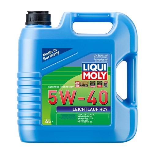 Liqui Moly Leichtlauf HC7 5W-40 4 Litre Motor Yağı - 2024