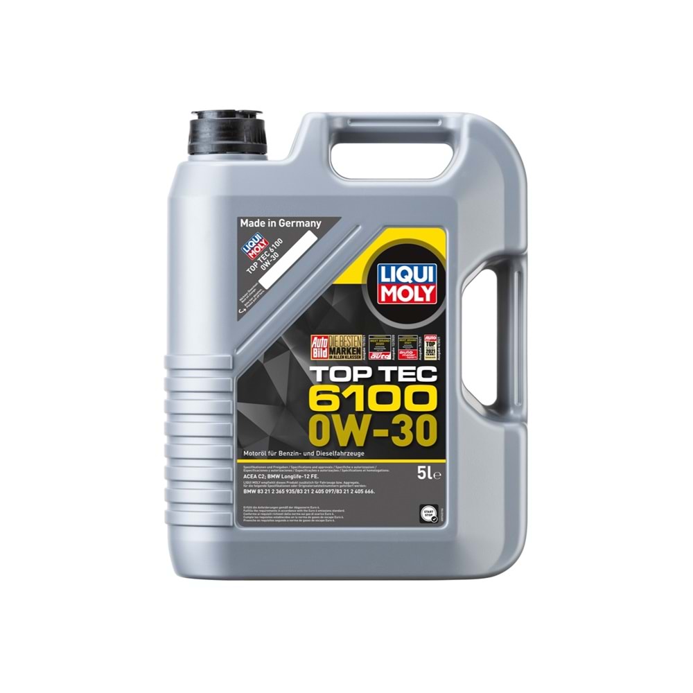 Liqui Moly Top Tec 6100 0W-30 5 lt Motor Yağı - 2023